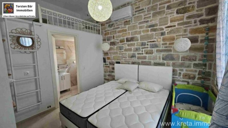 Pitsidia Kreta, Pitsidia: ebenerdige Villa mit privatem Pool in Dorfnähe Haus kaufen